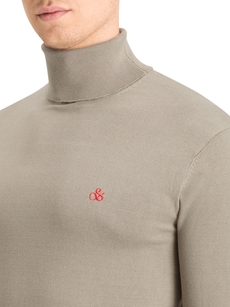 Viscose Turtleneck Sweater