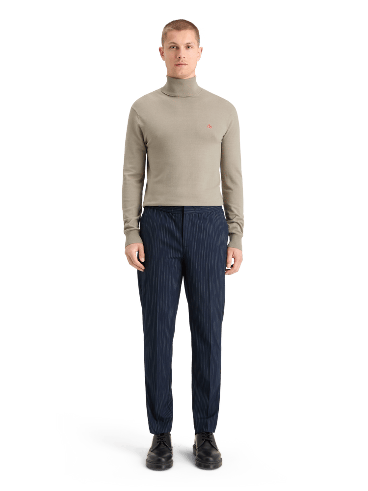 Viscose Turtleneck Sweater