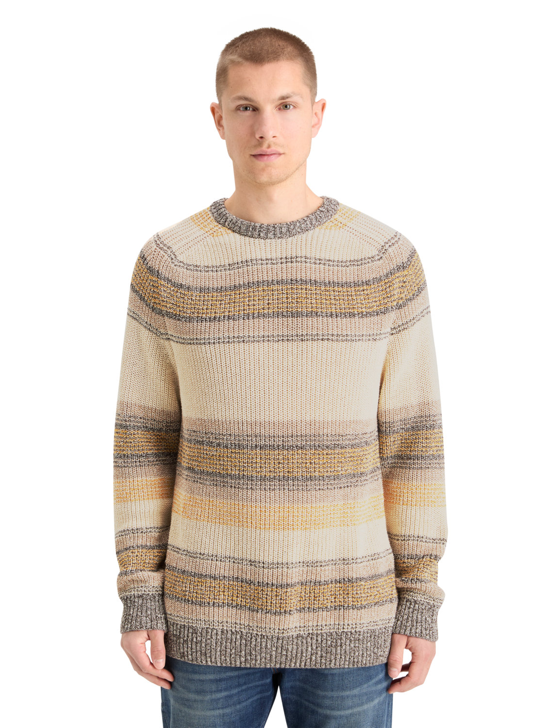 Gradient Stripe Sweater