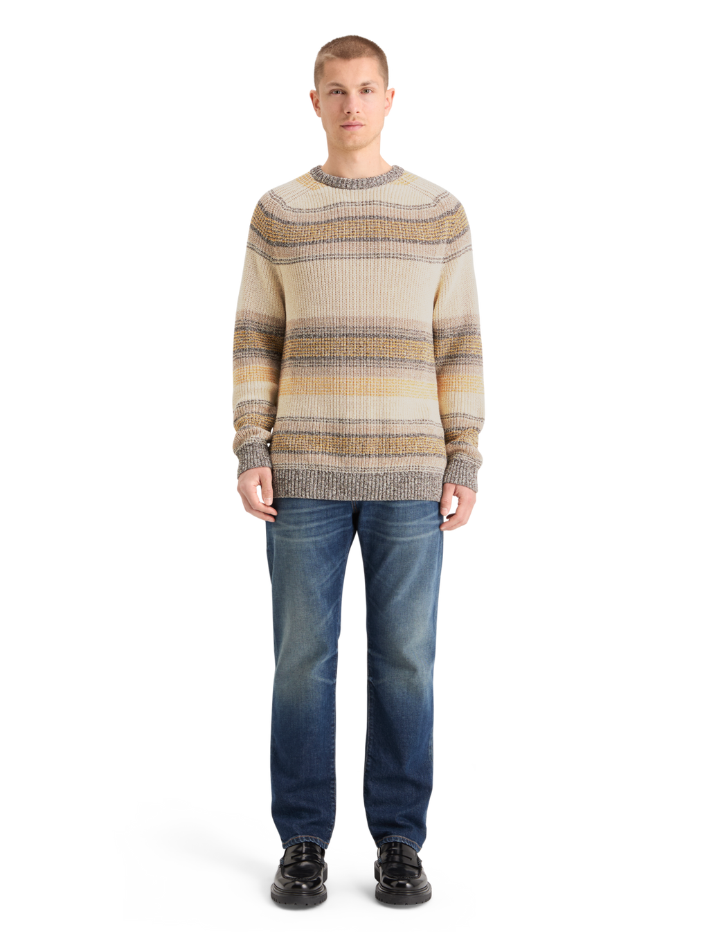 Gradient Stripe Sweater