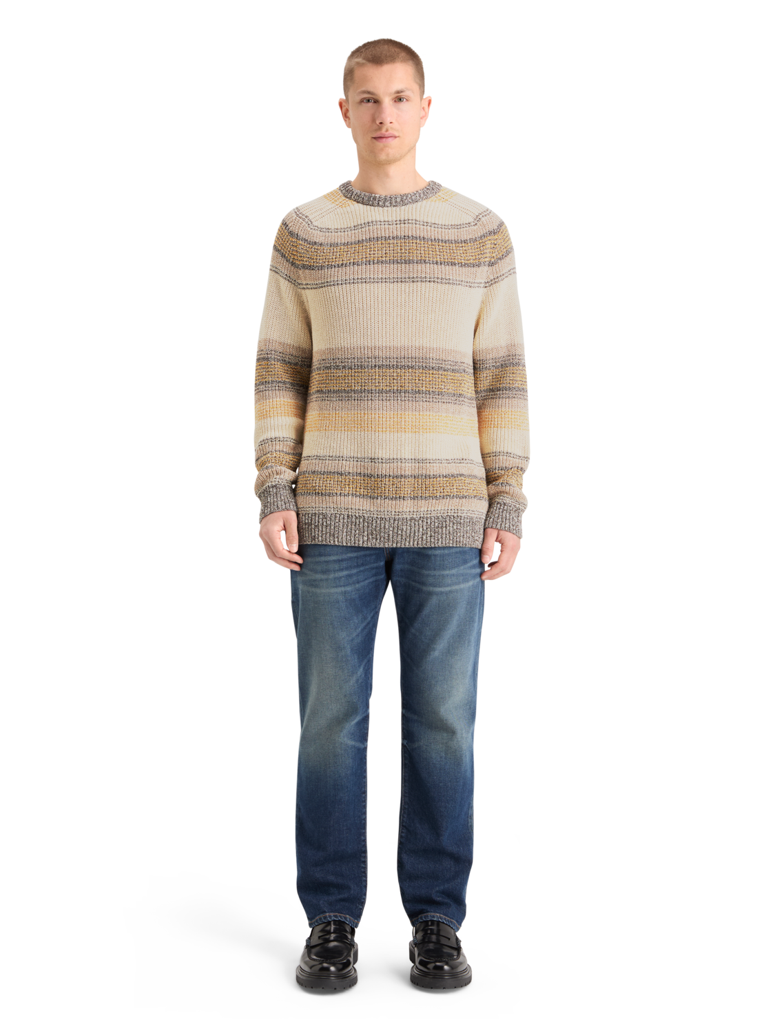Gradient Stripe Sweater
