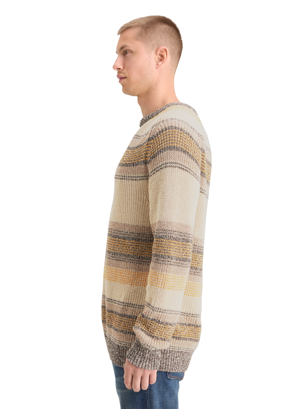 Gradient Stripe Sweater