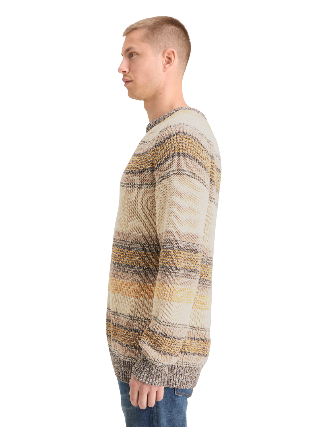 Gradient Stripe Sweater