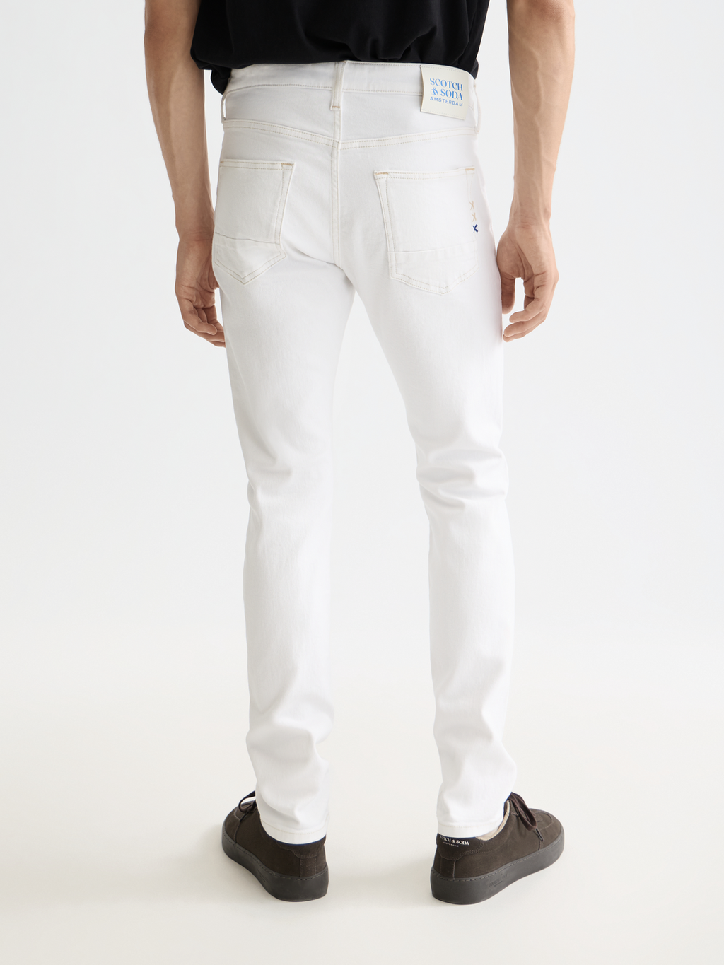 Core - Ralston Regular Slim Jeans | Cool White