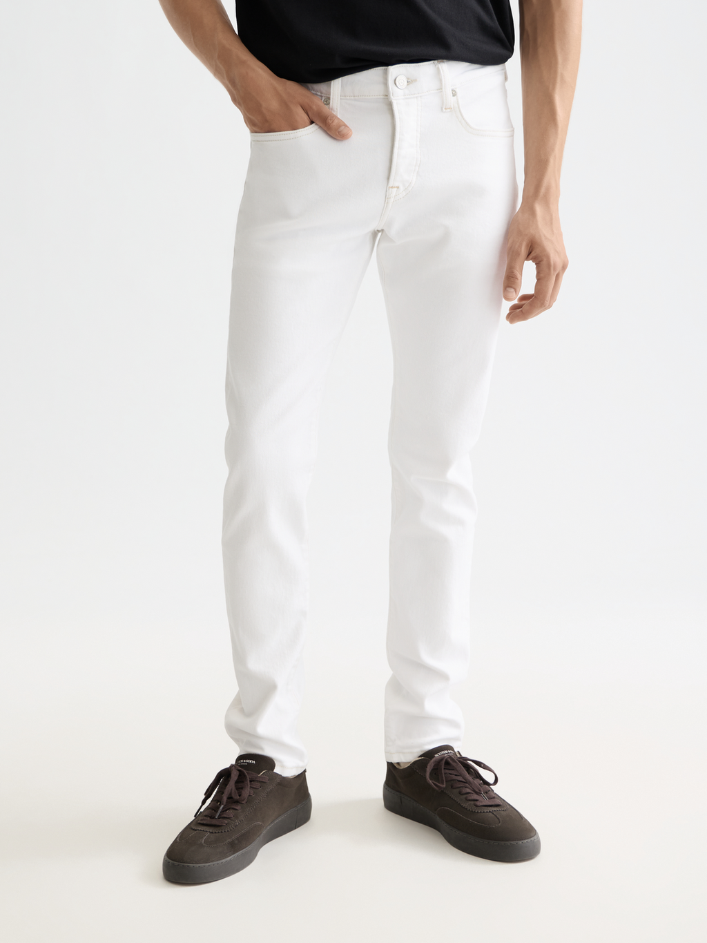 Core - Ralston Regular Slim Jeans | Cool White