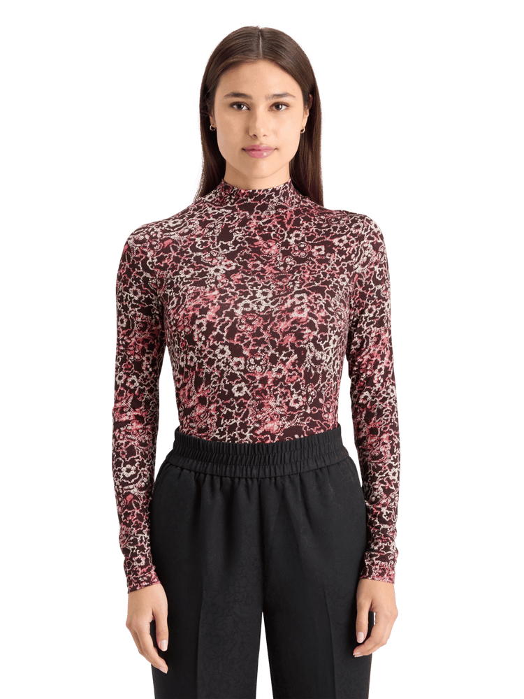 Floral Printed Long Sleeve T-Shirt