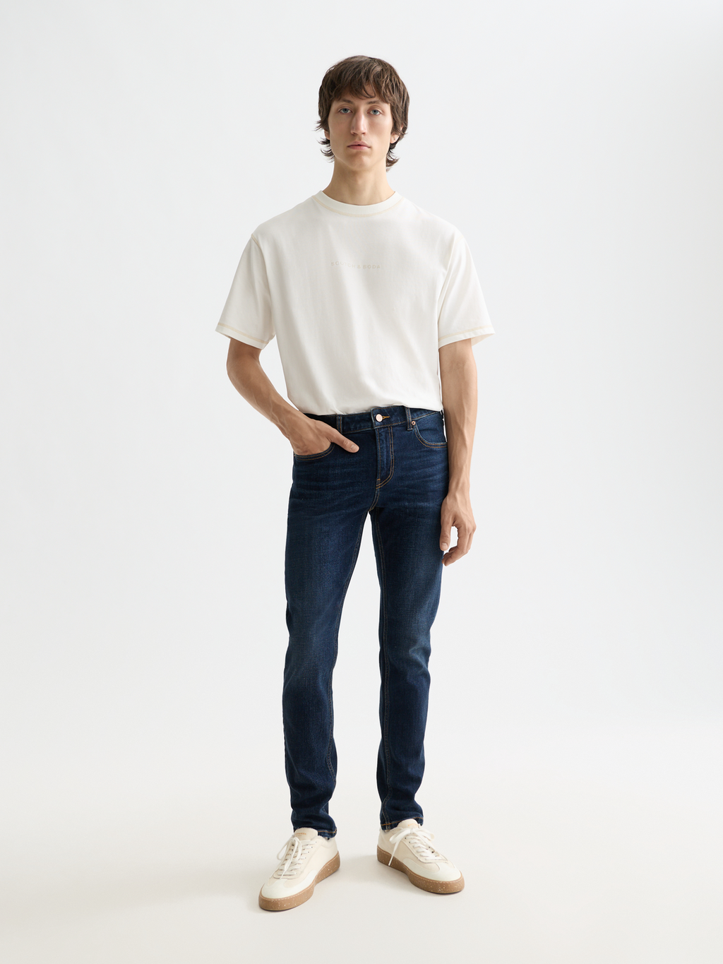 Essentials — Skim Skinny Jeans | Beaten Blue