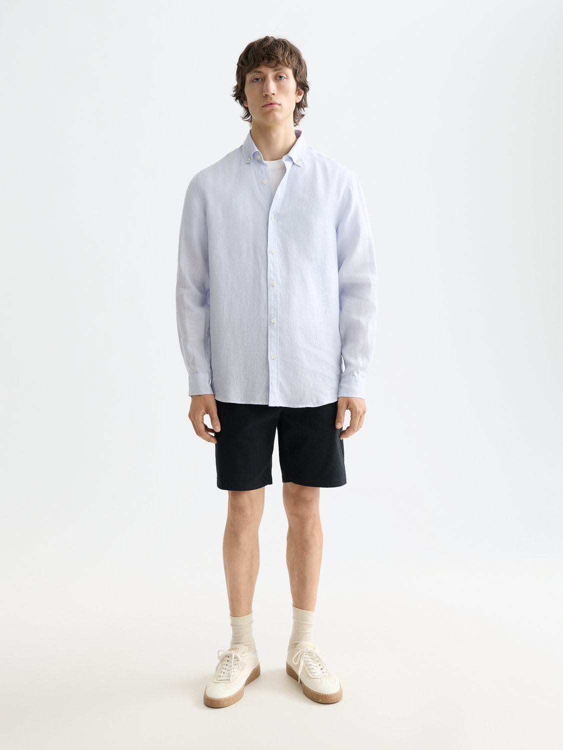 Essentials — Stuart Cotton-Blend Twill Short