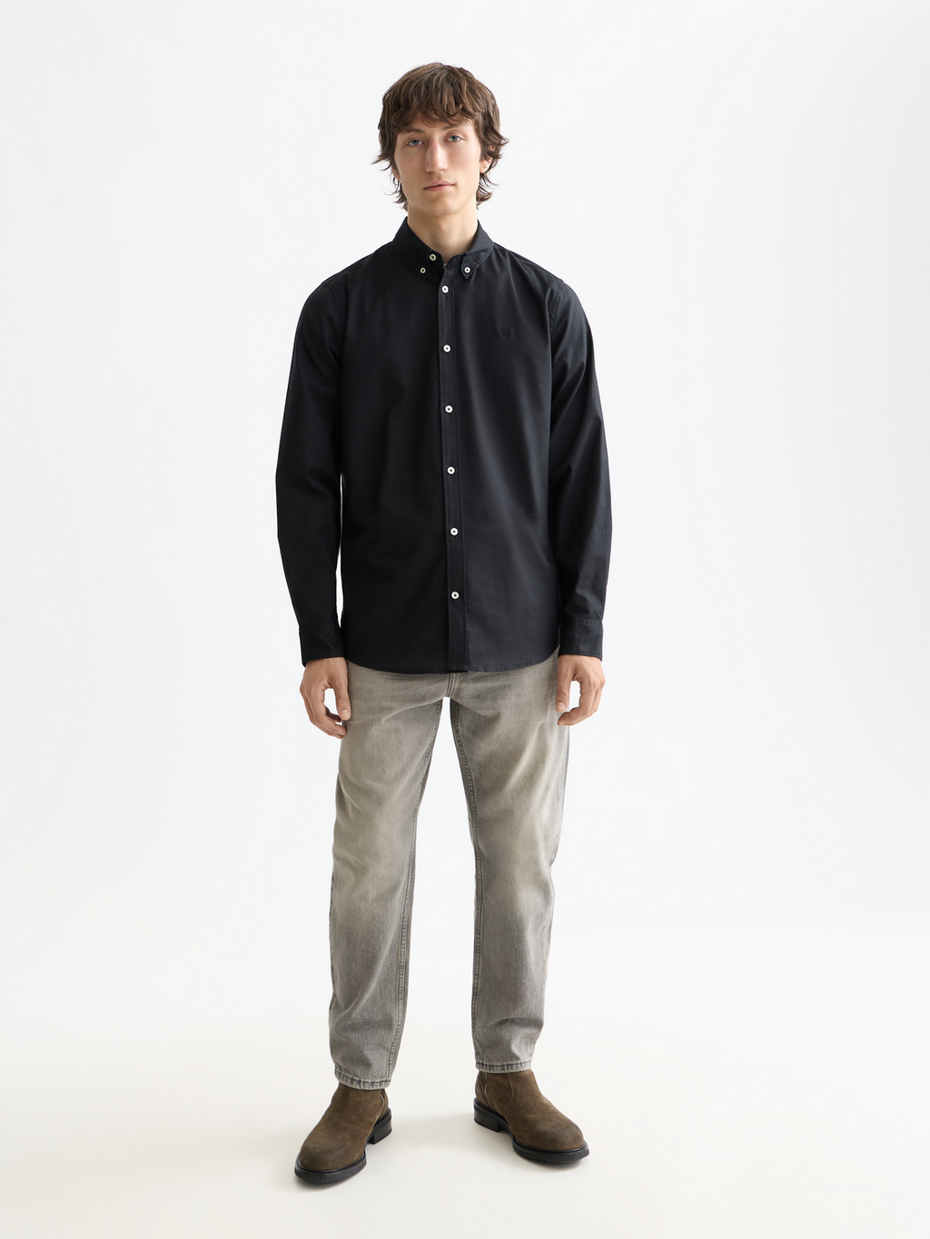 Essentials — Oxford Button Down Shirt