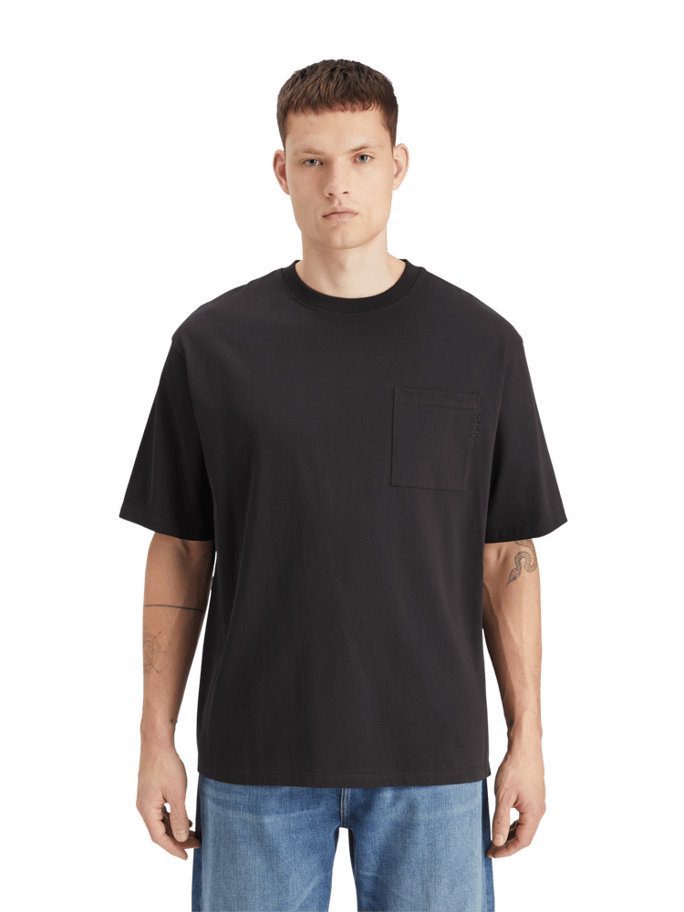 Essentials — Embroidered Pocket Loose T-Shirt