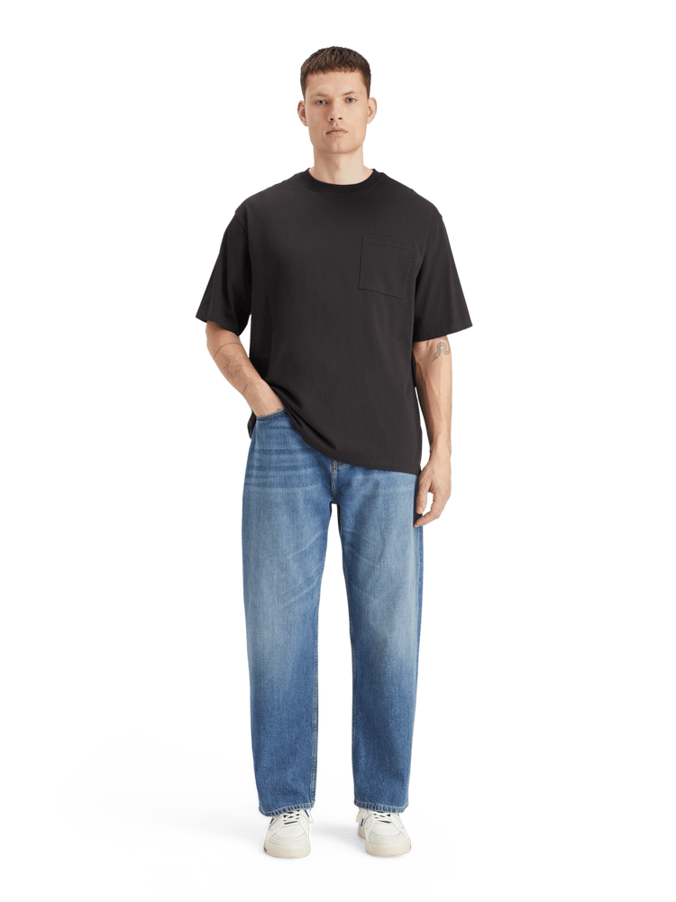 Essentials — Embroidered Pocket Loose T-Shirt