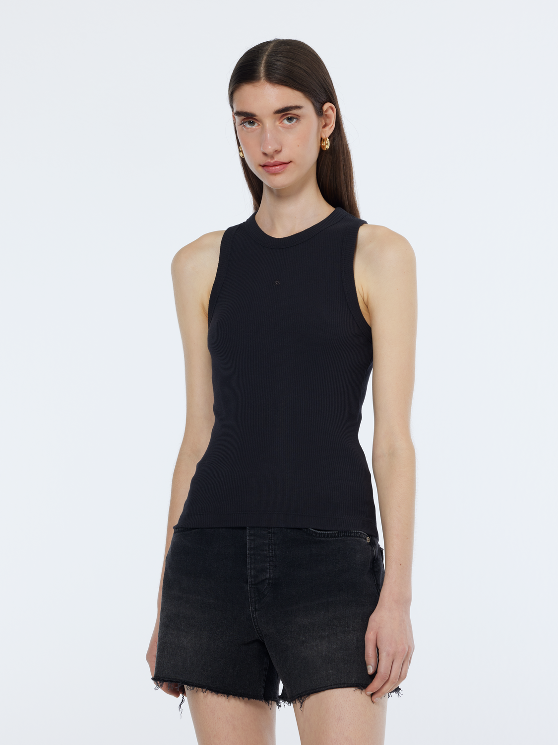Essentials — Ribbed Racer Tank – Scotch & Soda