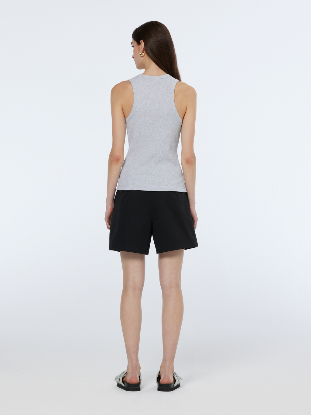 Essentials — Ribbed Racer Tank