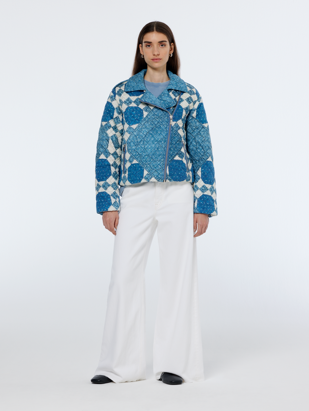 Quilted Biker Jacket