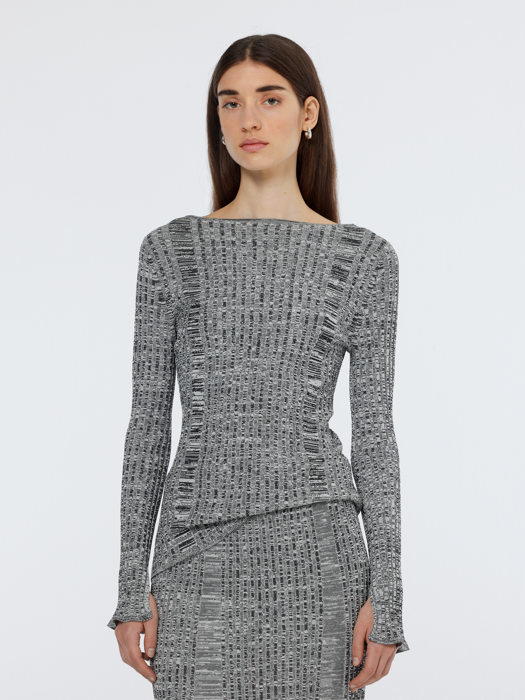 Ribbed Knit Pullover