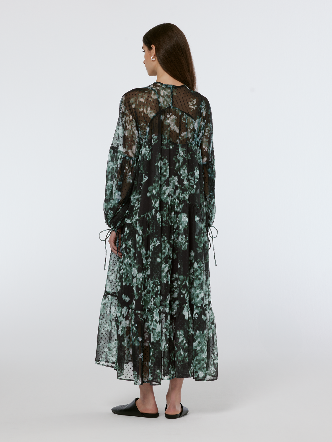 Floral Printed Fil Coupe Maxi Dress – Scotch Soda