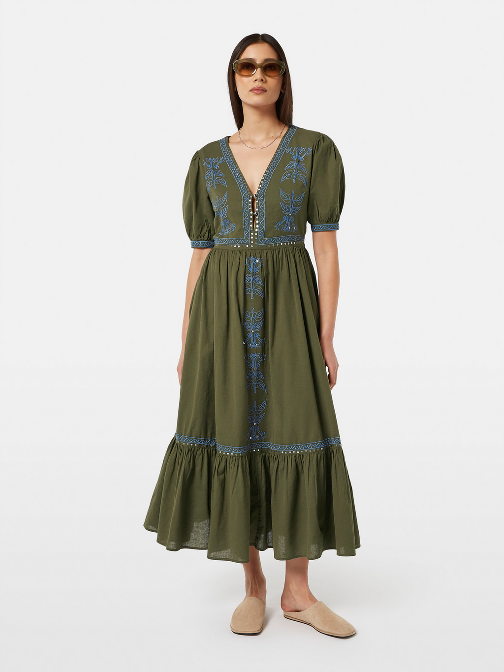 Embroidered Maxi Dress Scotch & Soda Embroidered Maxi Dress Scotch & Soda