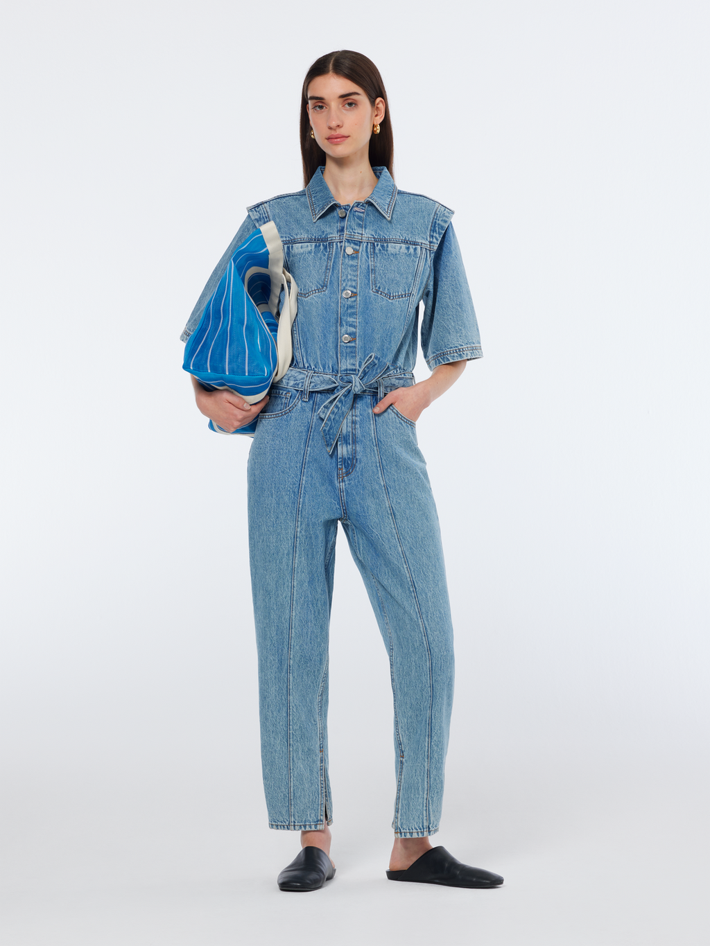 Denim Workwear Jumpsuit | Lakehouse