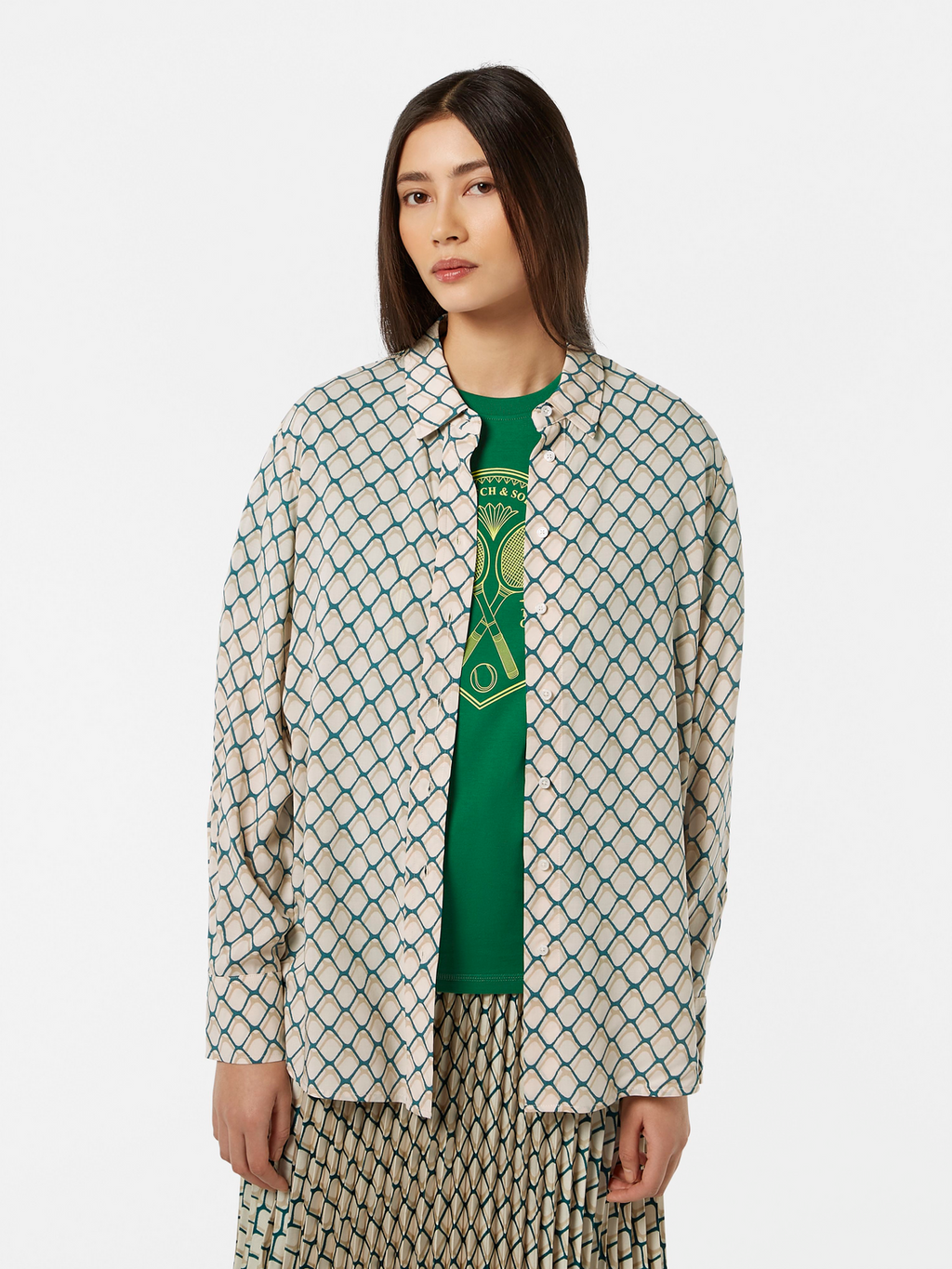 Relaxed Fit Printed Shirt