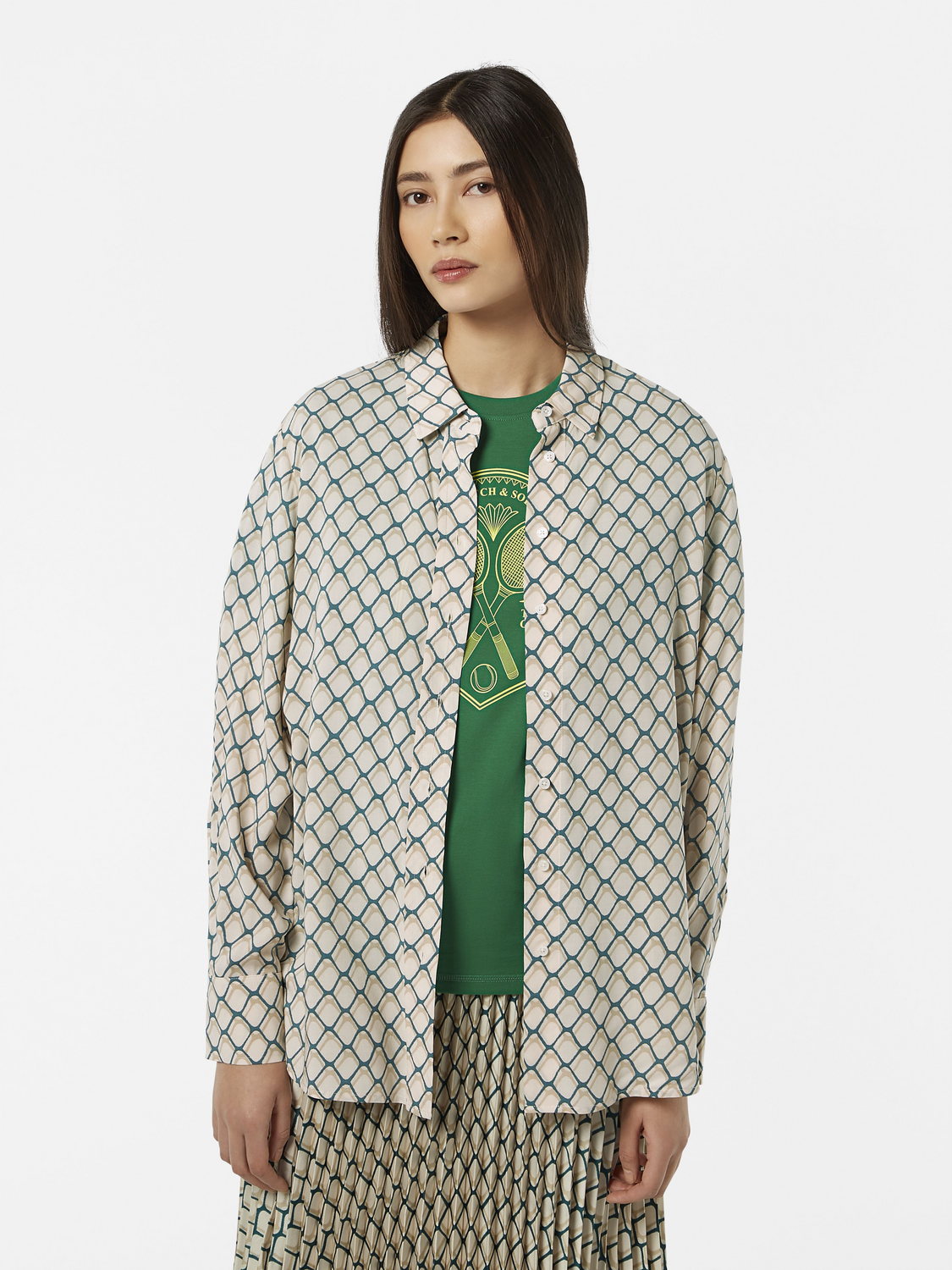 Relaxed Fit Printed Shirt