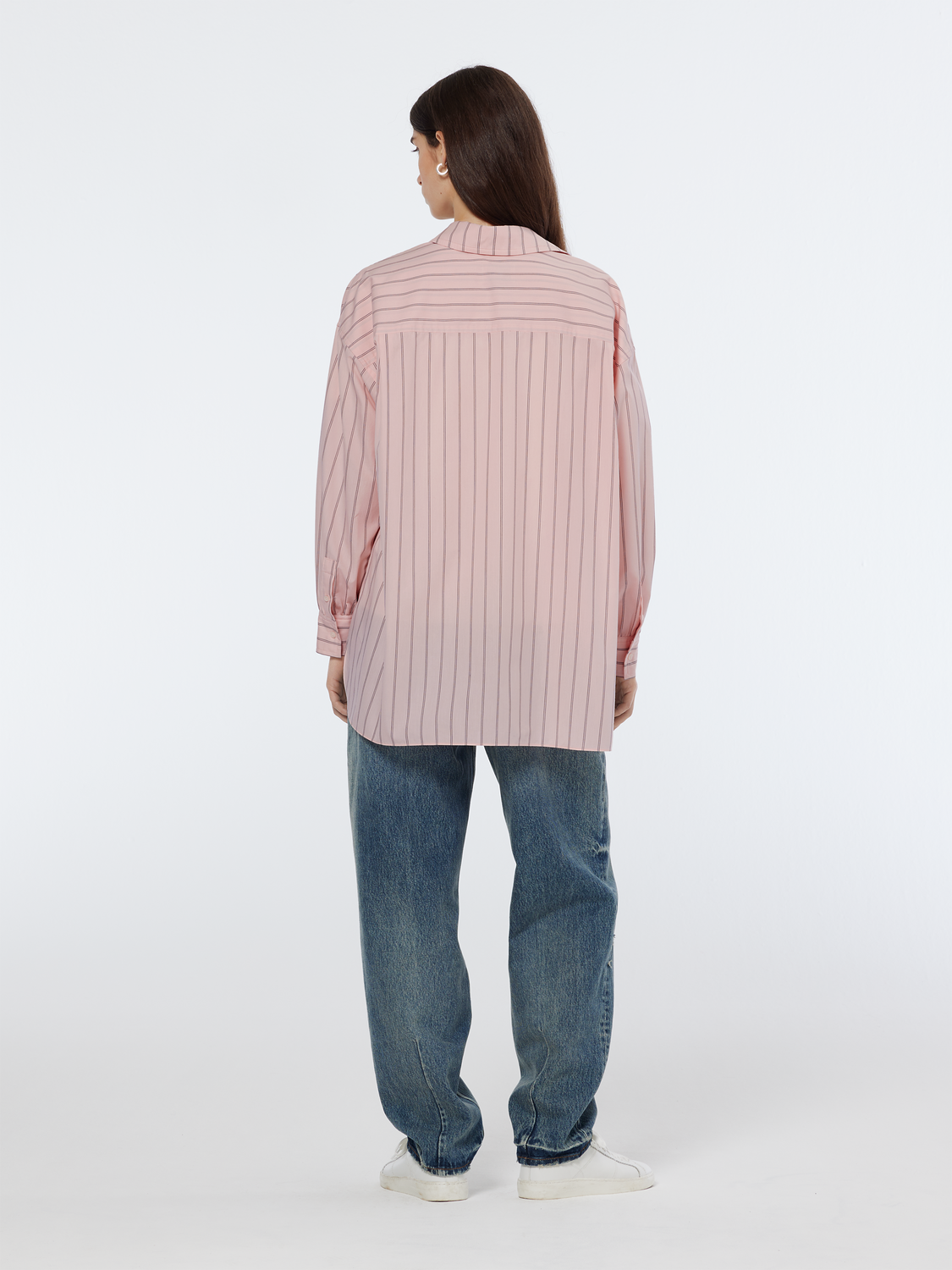 Striped Girlfriend Poplin Shirt