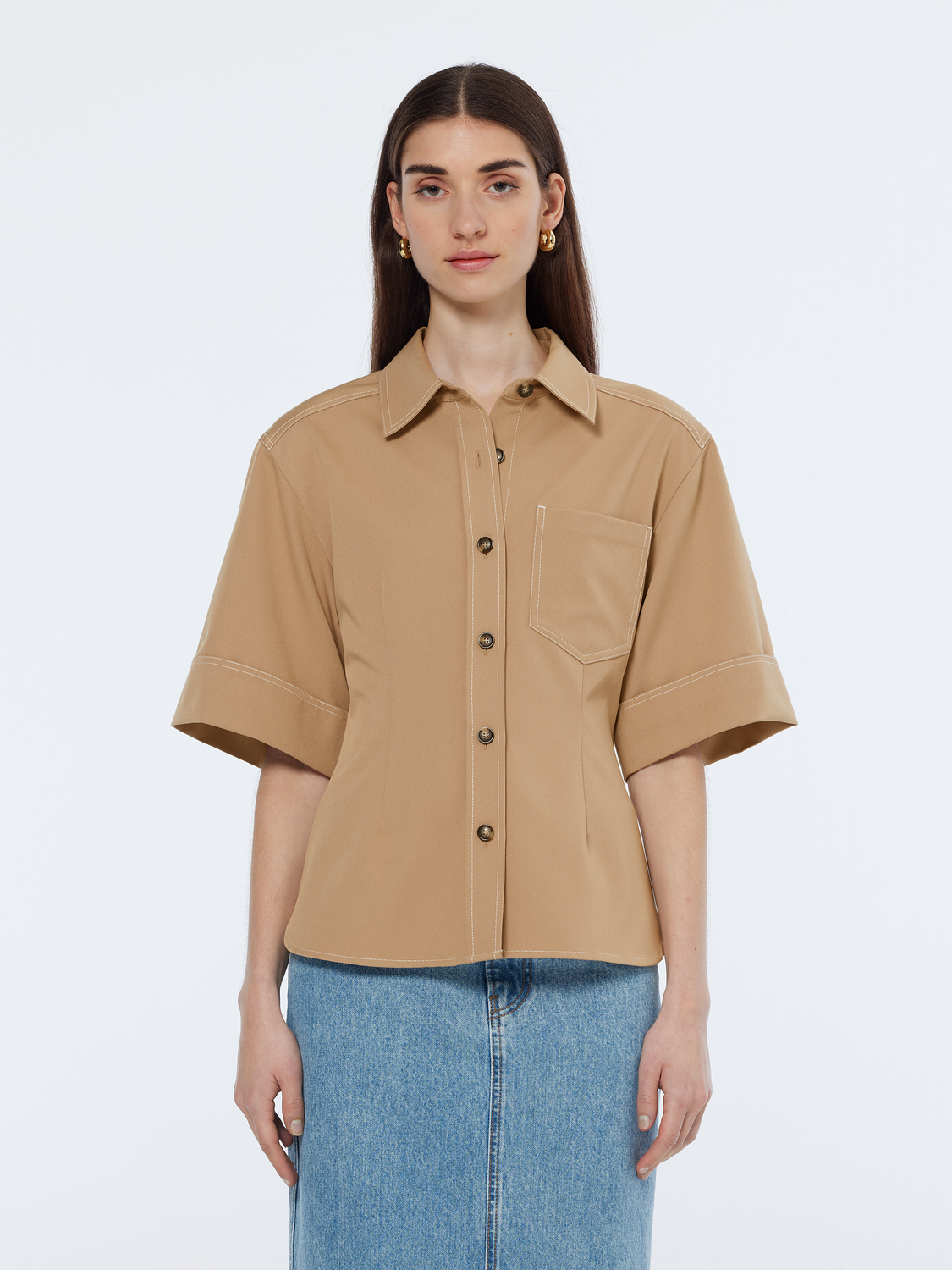 Fitted Short Sleeve Shirt – Scotch & Soda