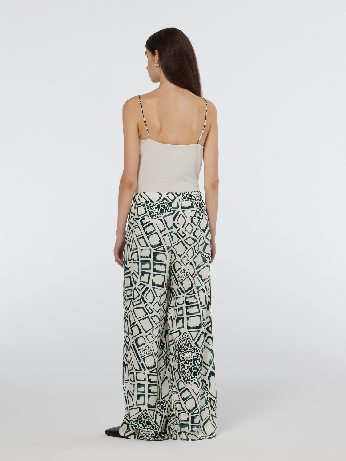 Amsterdam City Jersey Woven Tank Top