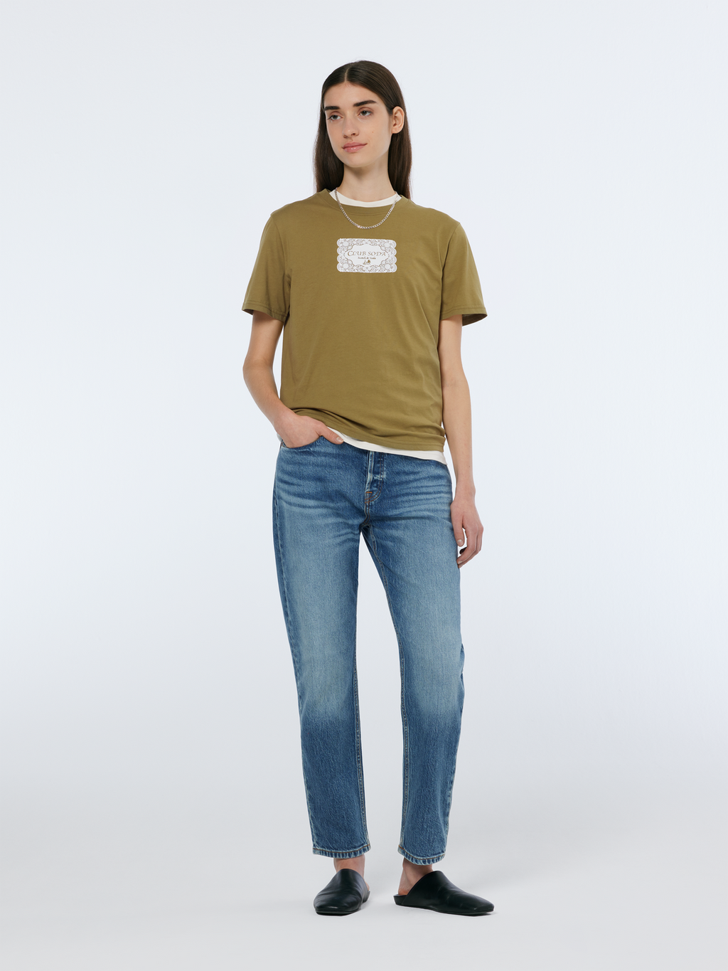 Club Soda Artwork Regular Fit T-Shirt