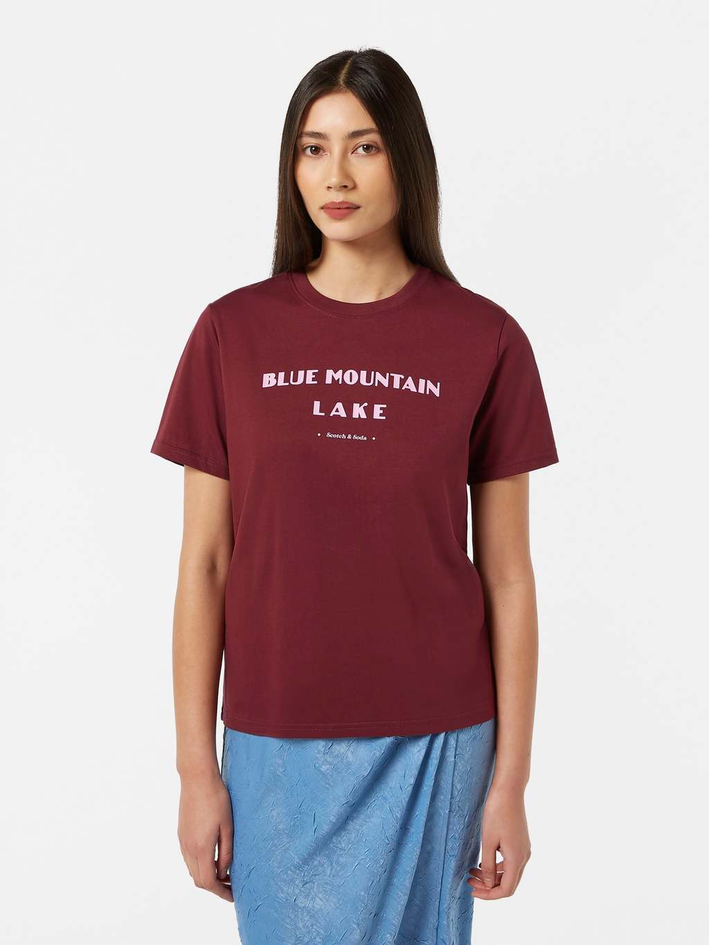 Blue Mountain Lake Regular Fit T-Shirt