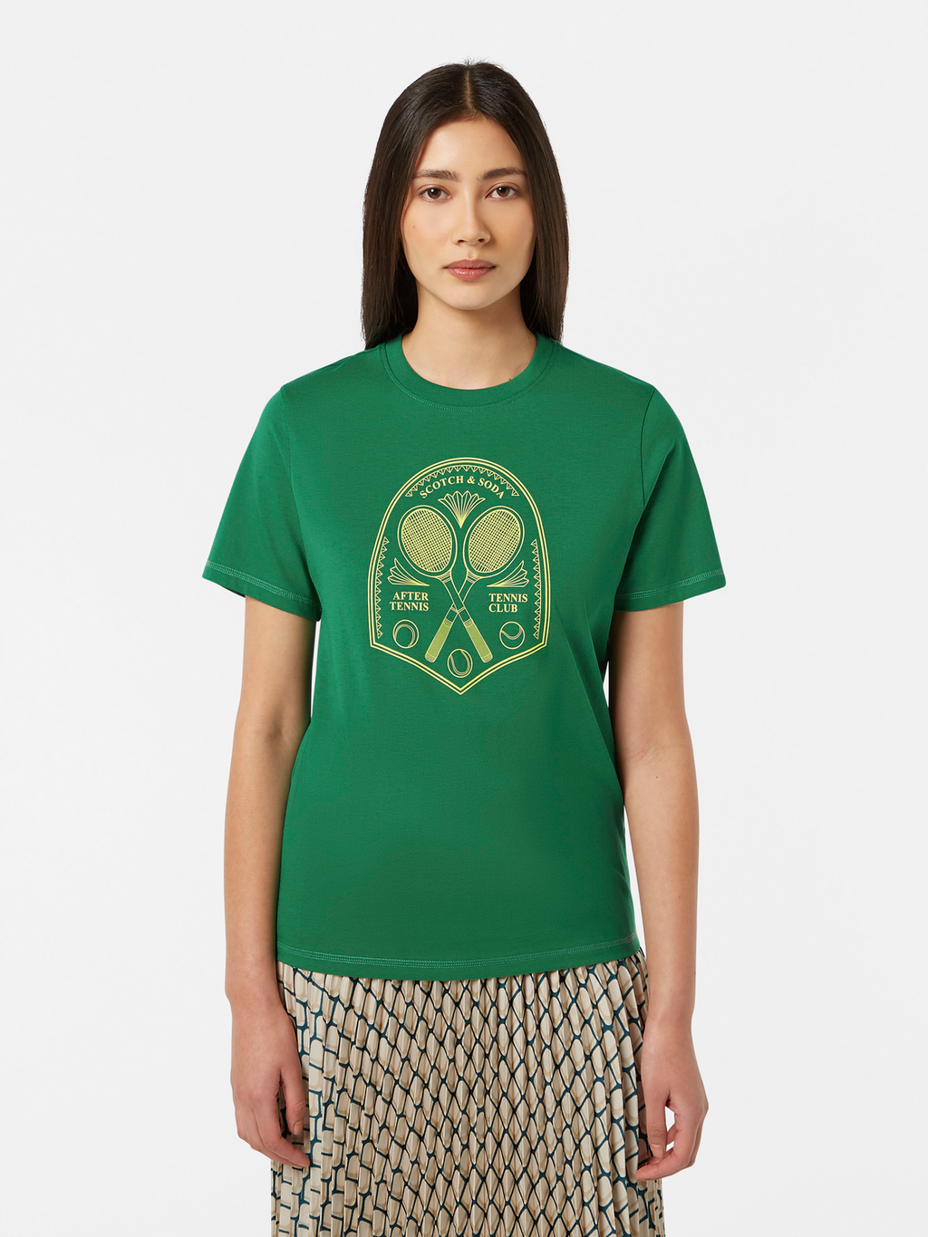 Tennis Artwork Regular Fit T-Shirt