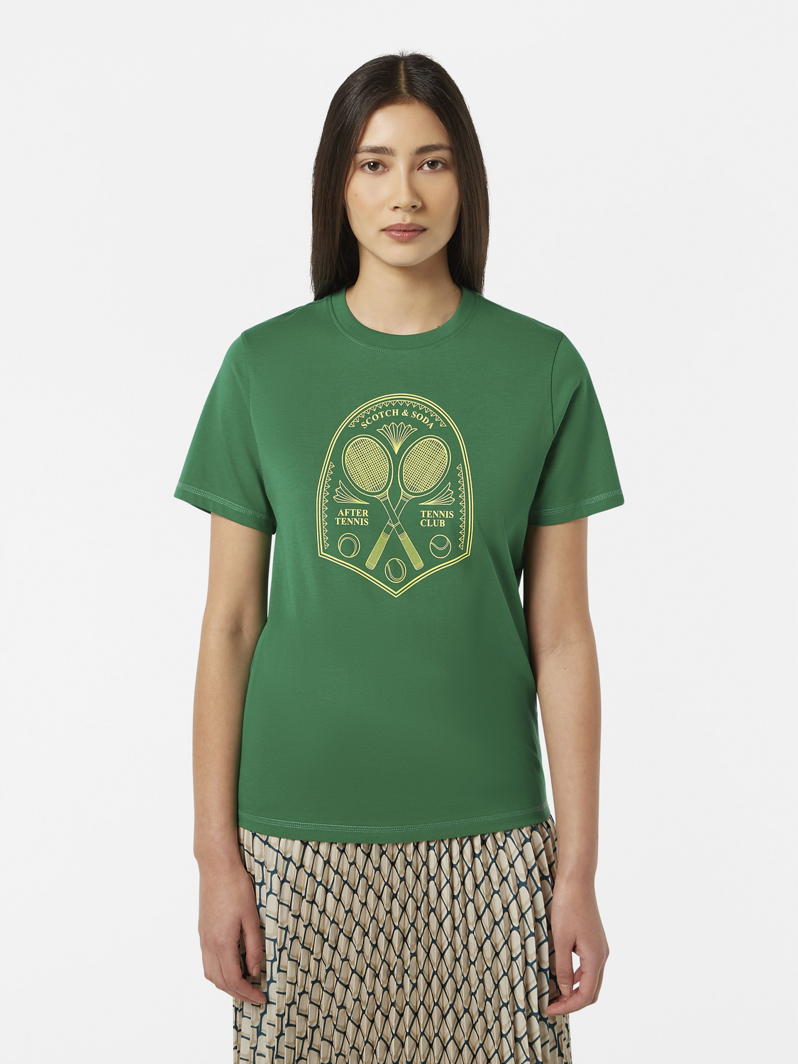 Tennis Artwork Regular Fit T-Shirt