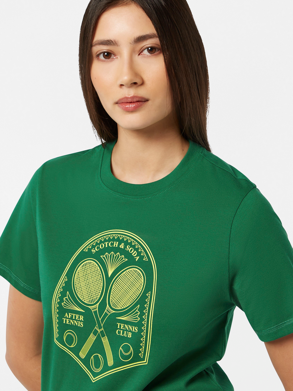 Tennis Artwork Regular Fit T-Shirt