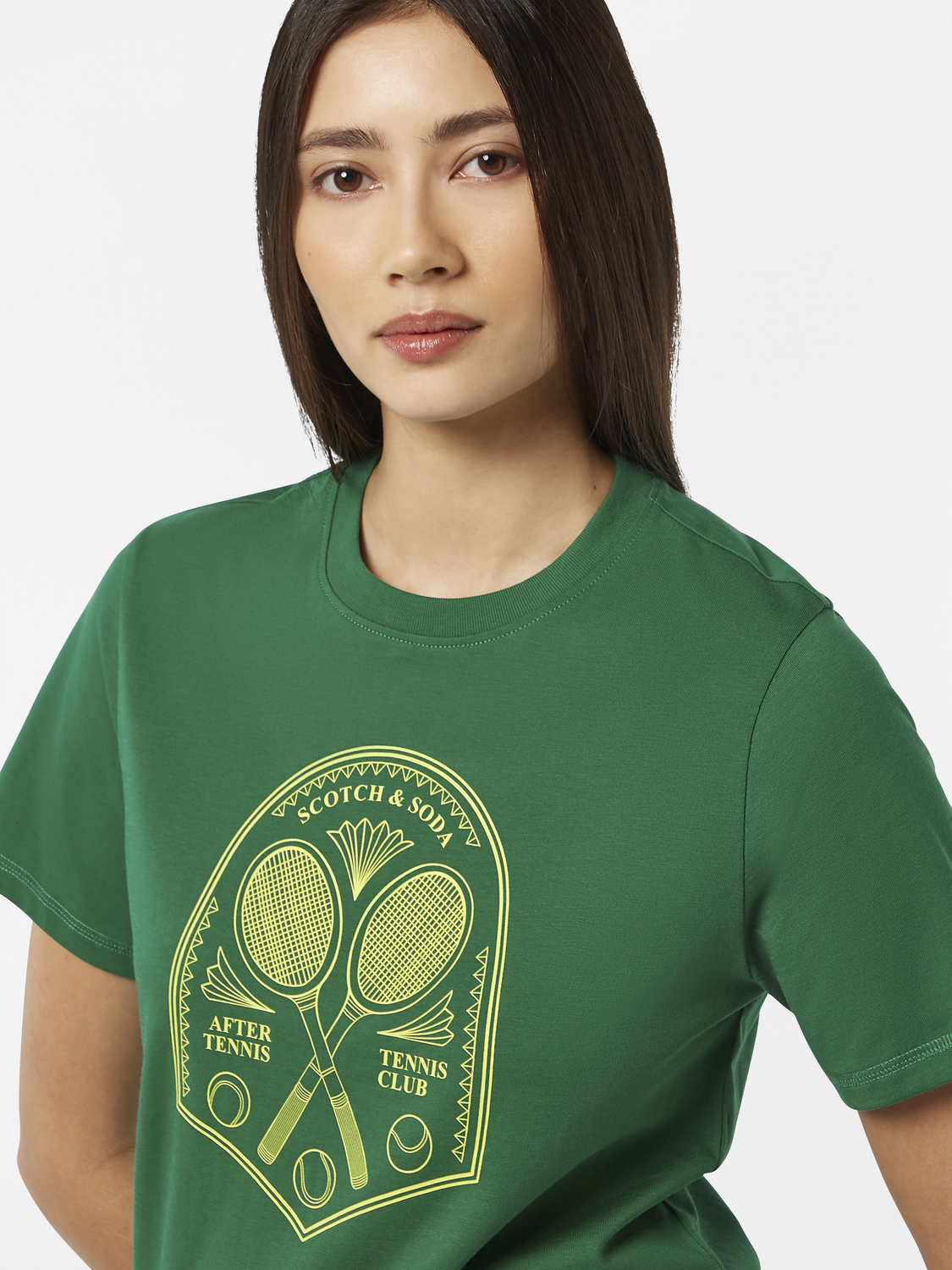 Tennis Artwork Regular Fit T-Shirt