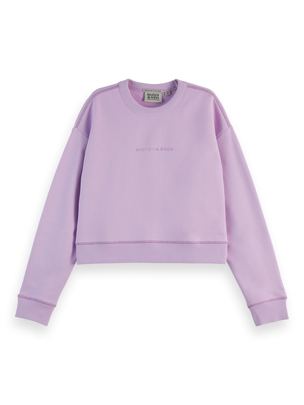 Flatlock Loose Fit Sweatshirt