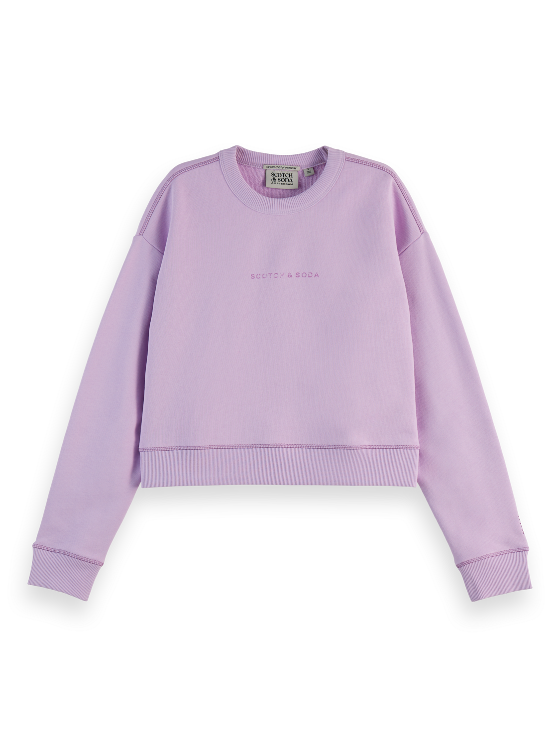 Flatlock Loose Fit Sweatshirt