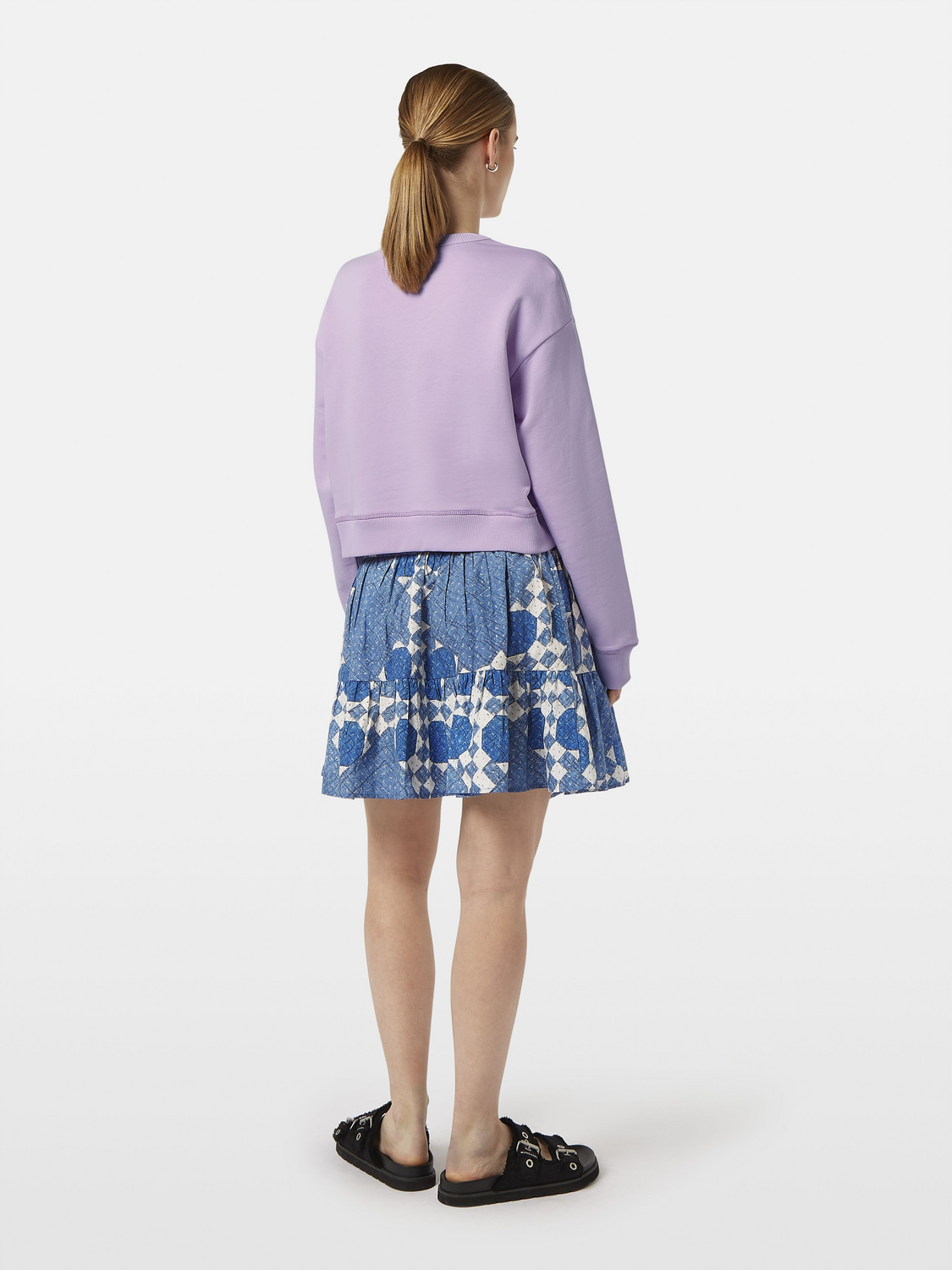 Flatlock Loose Fit Sweatshirt