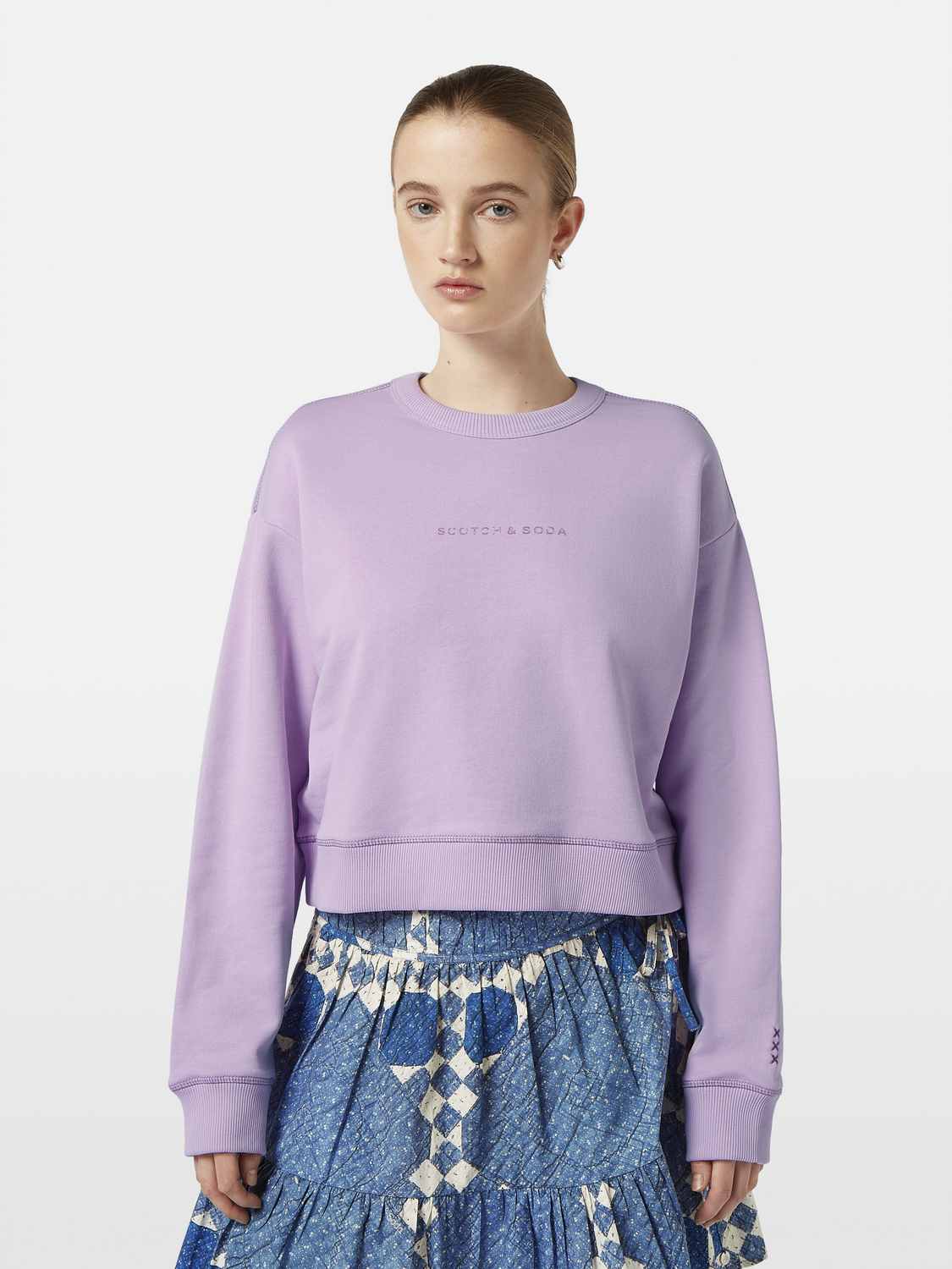 Flatlock Loose Fit Sweatshirt