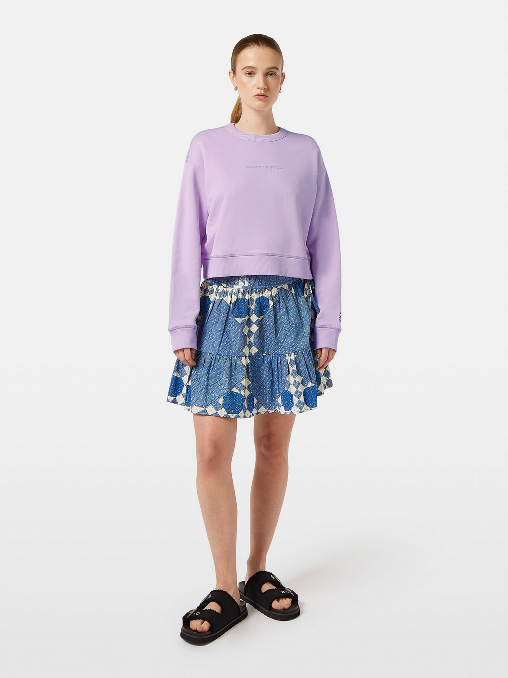 Flatlock Loose Fit Sweatshirt