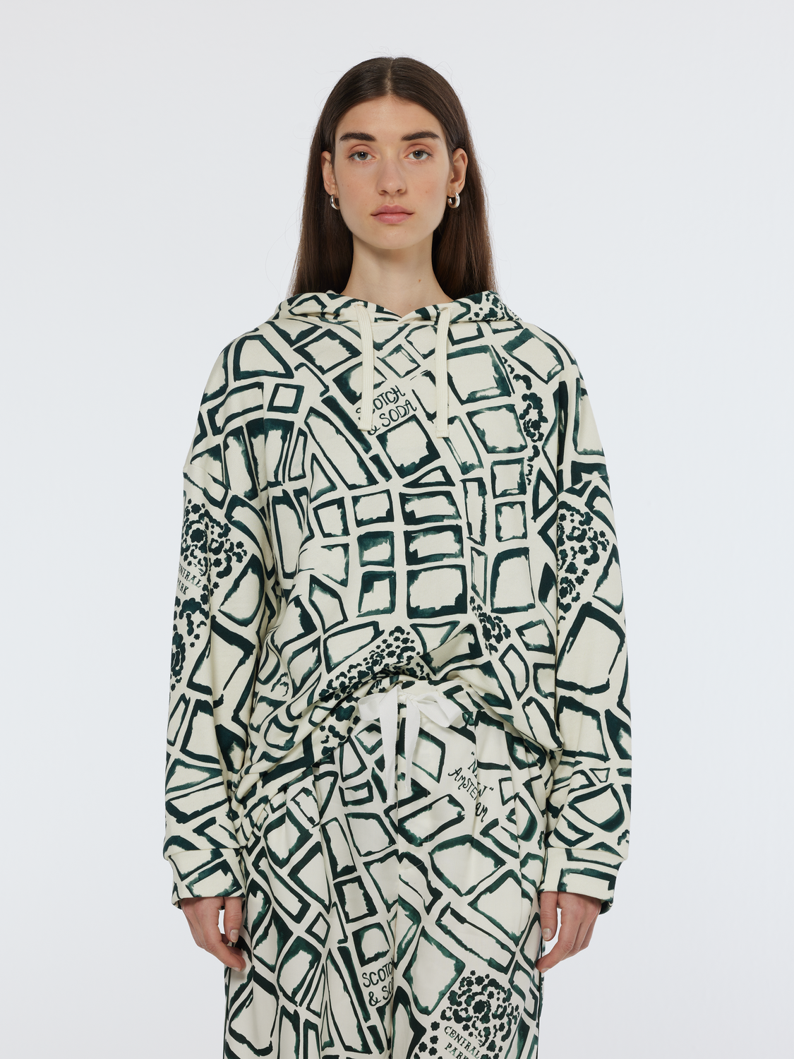 Amsterdam City Printed Hoodie