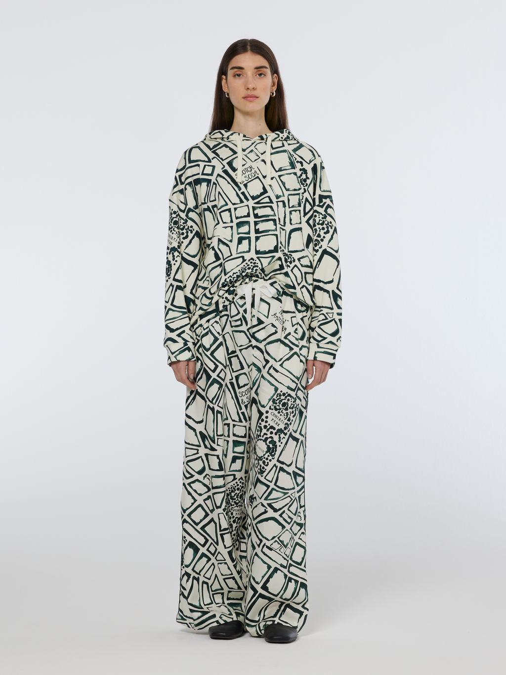 Amsterdam City Printed Hoodie