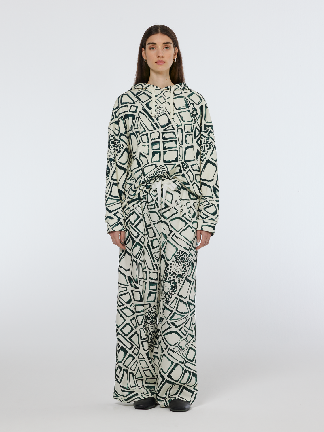 Amsterdam City Printed Hoodie