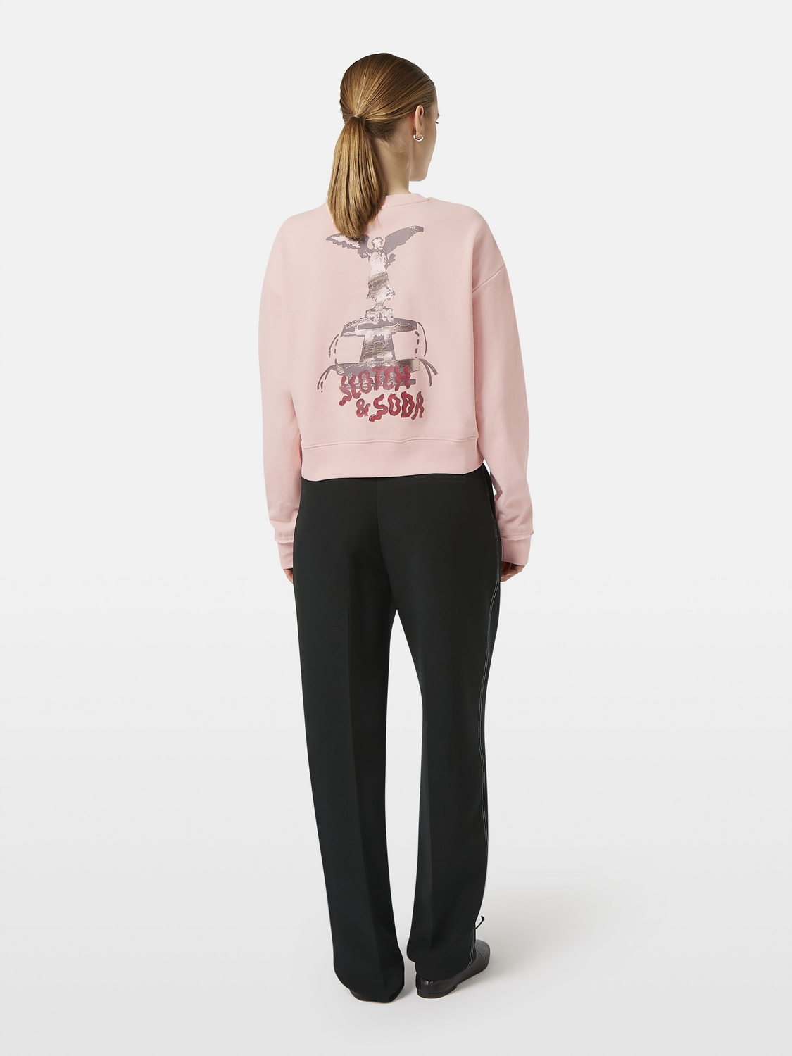 Loose Fit Logo Artwork Sweatshirt