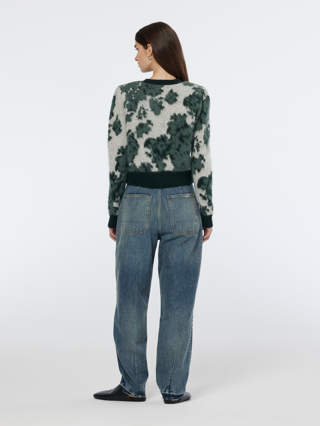 Floral Jacquard Cardigan