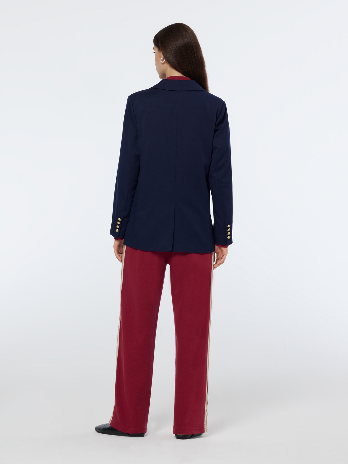 Boyfriend Gabardine Twill Blazer
