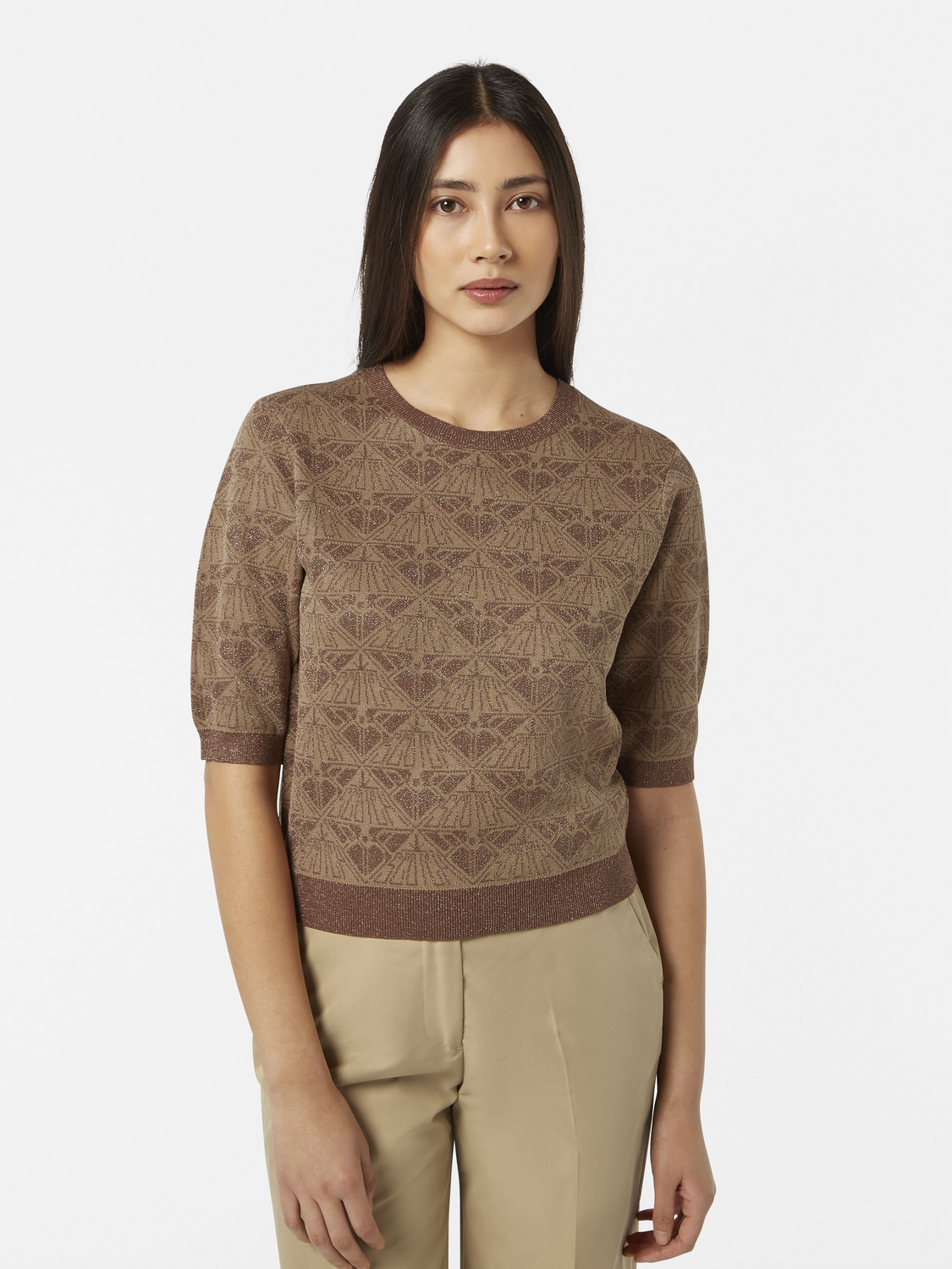 Monogram Jacquard Pullover