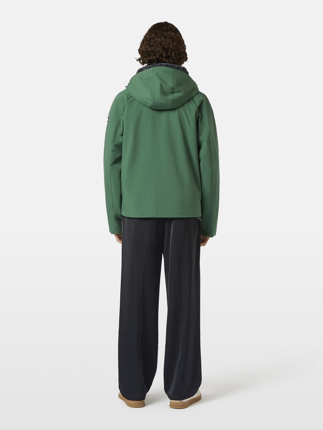 Utility Hooded Softshell Zip Up Jacket