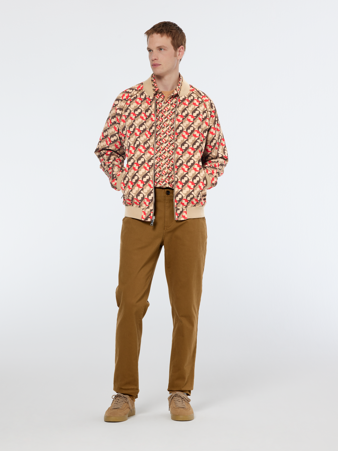 Scotch & Soda Reversible Bomber Jacket In 0222-combo F Scotch & Soda Reversible Bomber Jacket In 0222-combo F