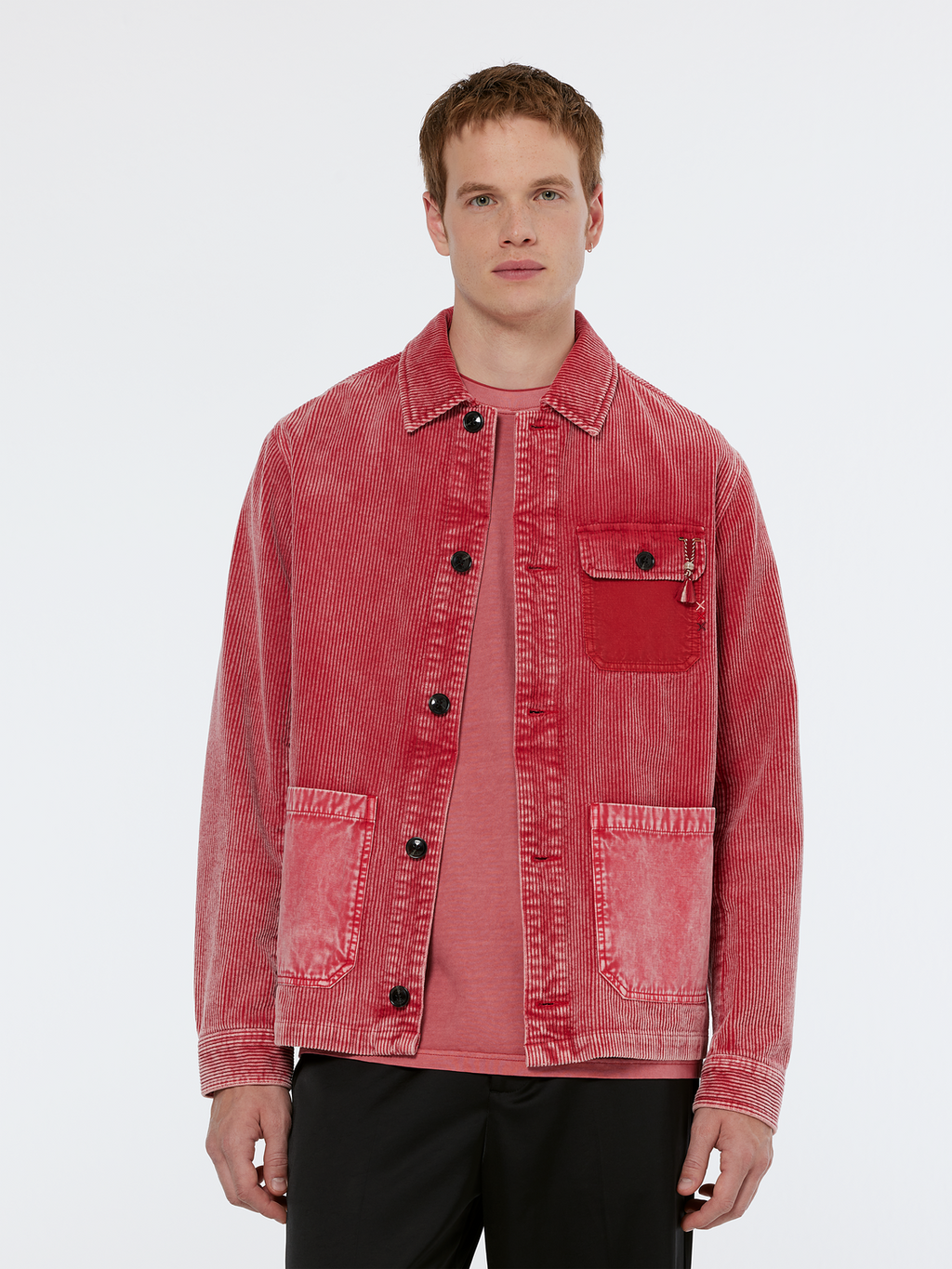 Washed Corduroy Work Jacket – Scotch & Soda Washed Corduroy Work Jacket – Scotch & Soda