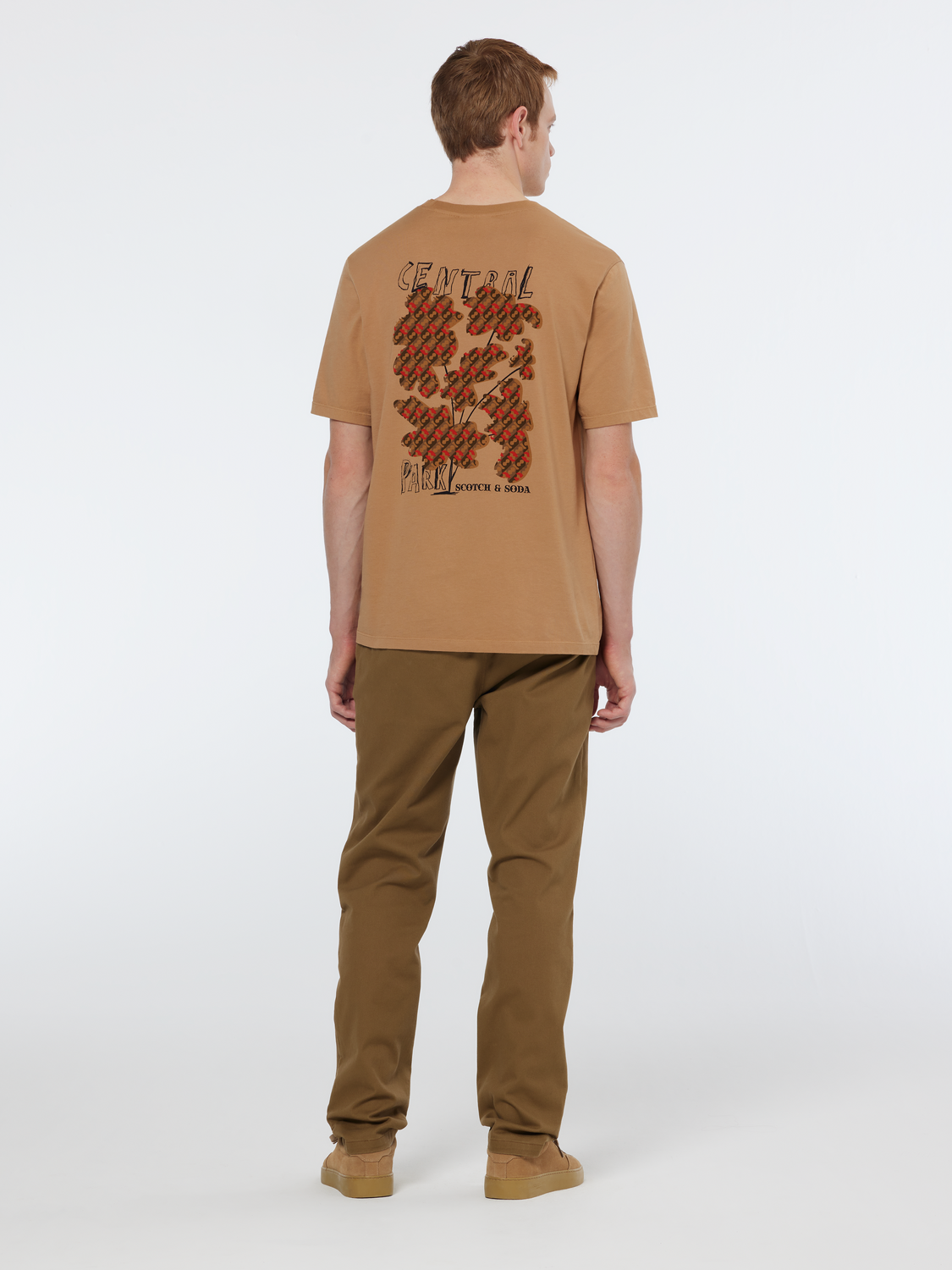 Stuart Washed Cotton Blend Chino