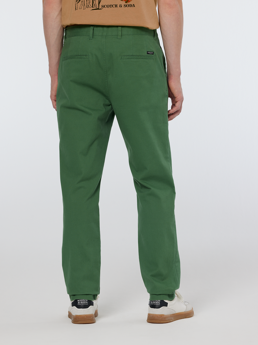 Stuart Washed Cotton Blend Chino